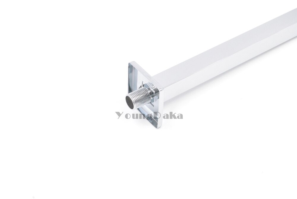 Alcachofa de ducha en Croma de acero inoxidable de 40cm para ducha de lluvia accesorios de baño conjunto de cabezal de ducha