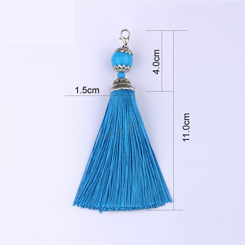 3 stuks gladde zijden kreeftensluiting kwastjes franje hanger diy knutselen kwastjes versieringen kleding gordijnen decoratie oorbellen sieraden onderdelen