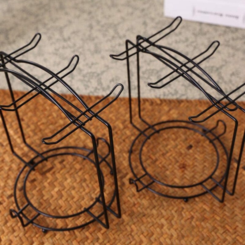Mugghållare, koppförvaringsställ kök vatten dränering kaffemugg gl kopp tallrik hållare förvaring rack arrangör
