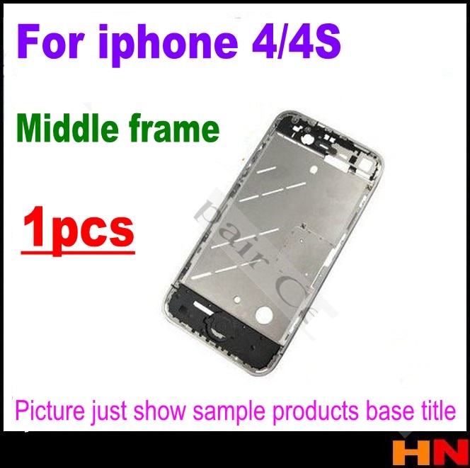 1Pcs Midden Frame Bezel Mid Frame Behuizing Voor Iphone 4 4S Vervanging Deel Reparatie
