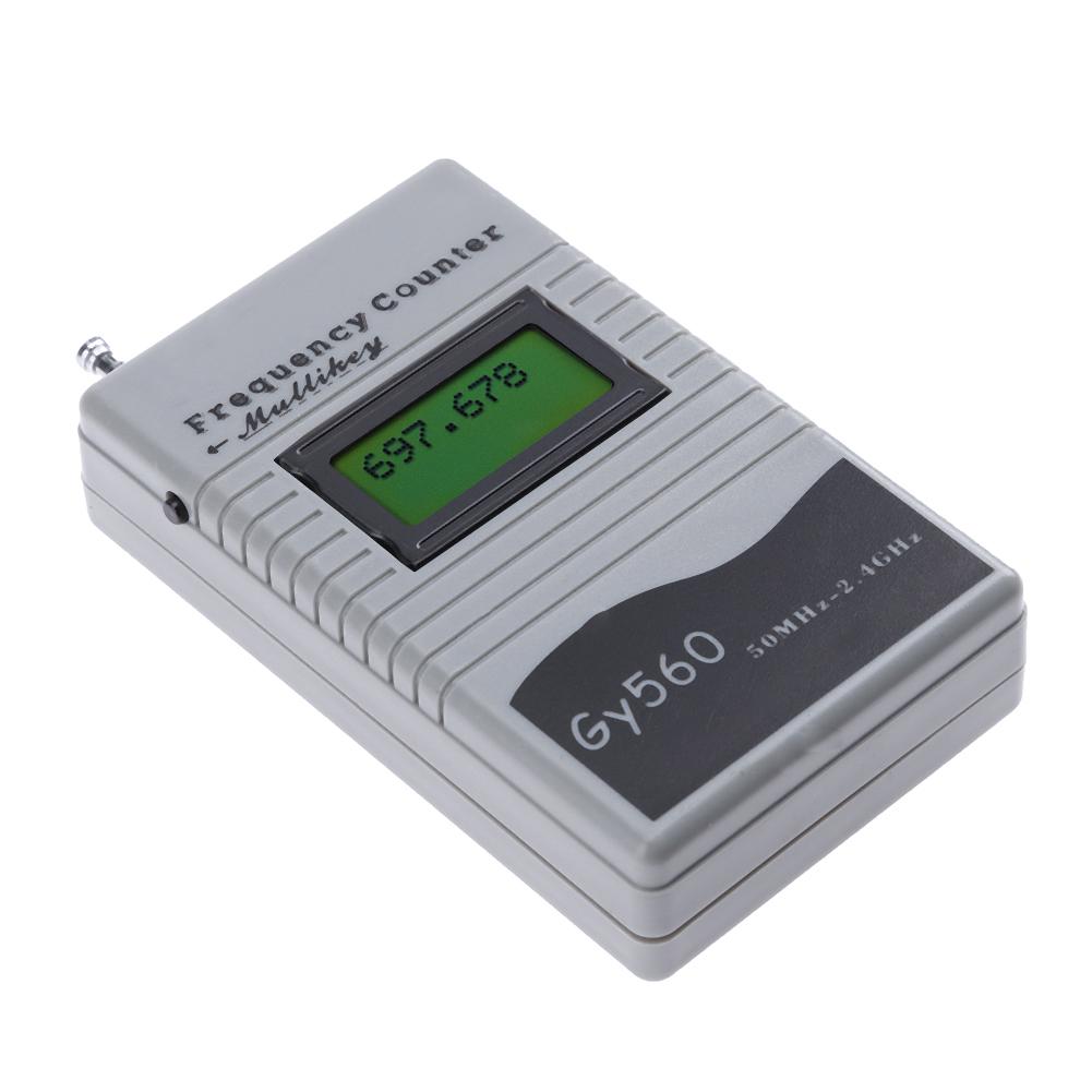 digital frekvens forteller 7- sifret lcd-skjerm til toveis radio sender/mottaker gsm 50 mhz -2.4 ghz  gy560 frekvens forteller måler