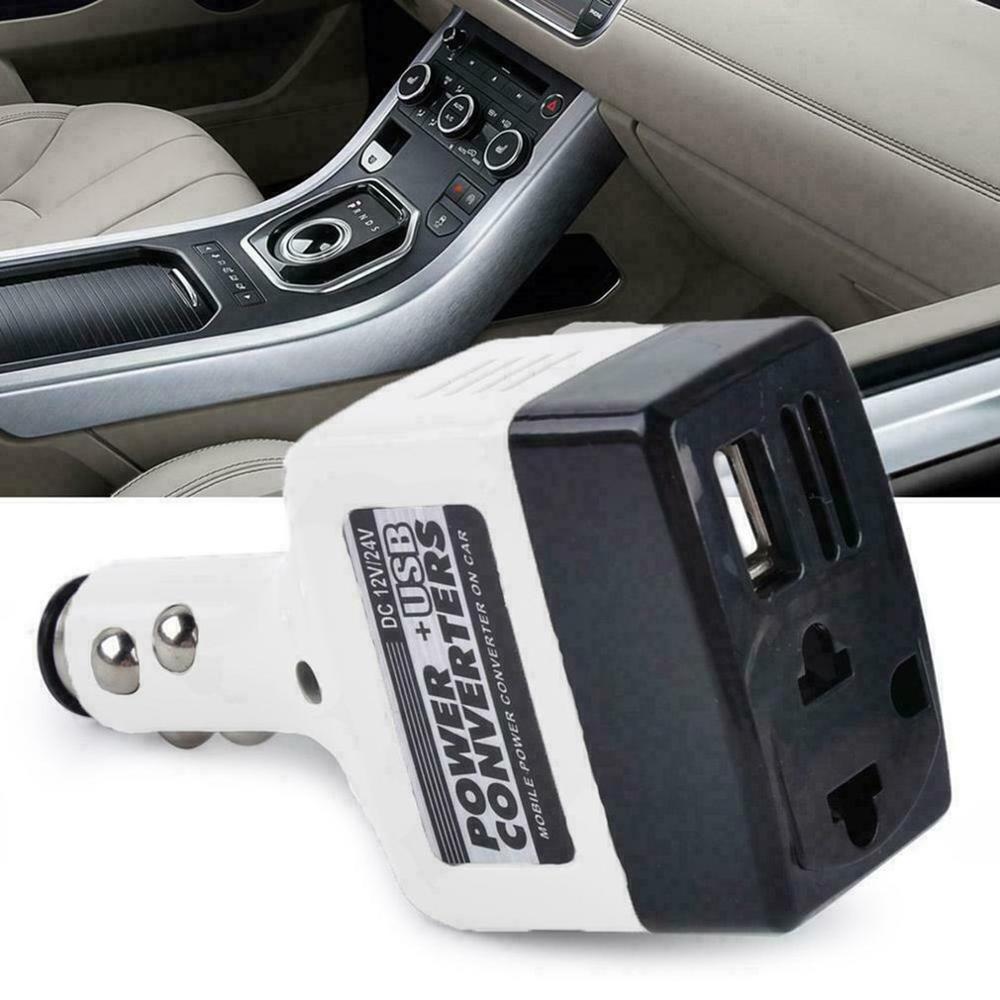 12V/24V Car Mobile Power Inverter Adapter Auto Car Power Converter Charger Used for All Mobile Phone