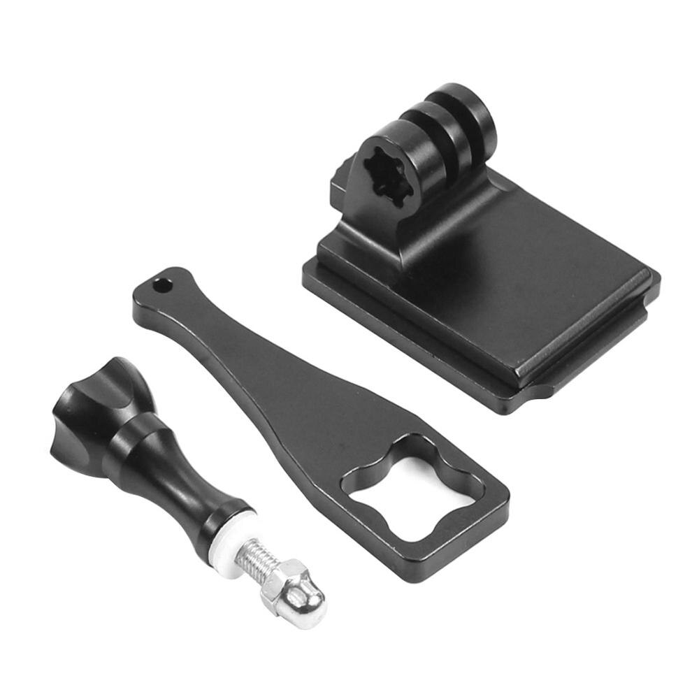 BGNing Aluminum Upgrade NVG Helmet Mount Bracket Base w/ Extension Screw Adapter for Gopro YI Sjcam EKEN for OSMO Action Camera: Standard set C