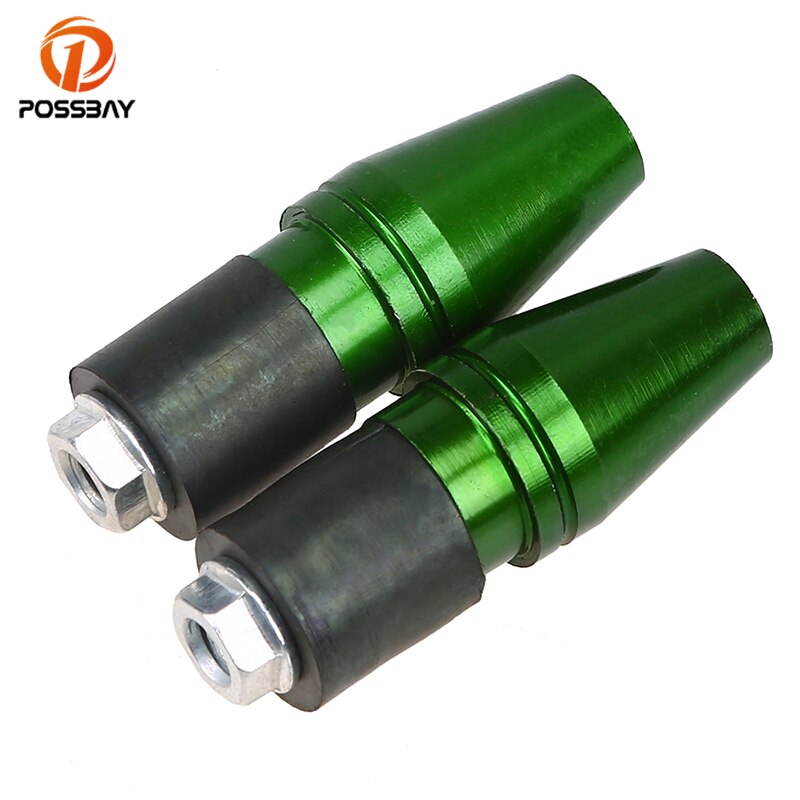 POSSBAY 22mm Motorcycle Handle Bar End Plug Grip Eindigt Caps voor 7/8 "Stuur Motor Stuur Grips Ends Bar