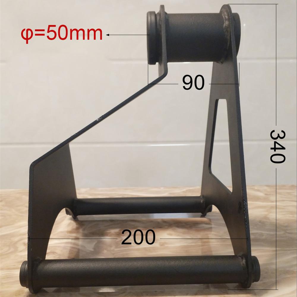 Home Gym Fitness Barbell Attachment For Deadlift Squat Workout V-Bar Core Strength Trainer Weight Lifting Handle Rowing Bar Rod