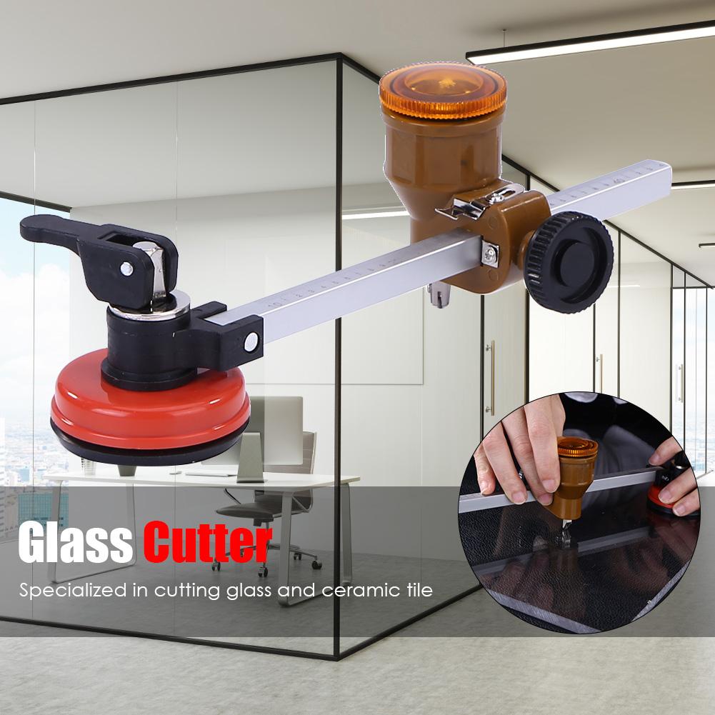 Multifunctionele 40/60/100Cm Glassnijder Roller Type Circulaire Hardheid Legering Glassnijder Houtbewerking Bouw snijgereedschap