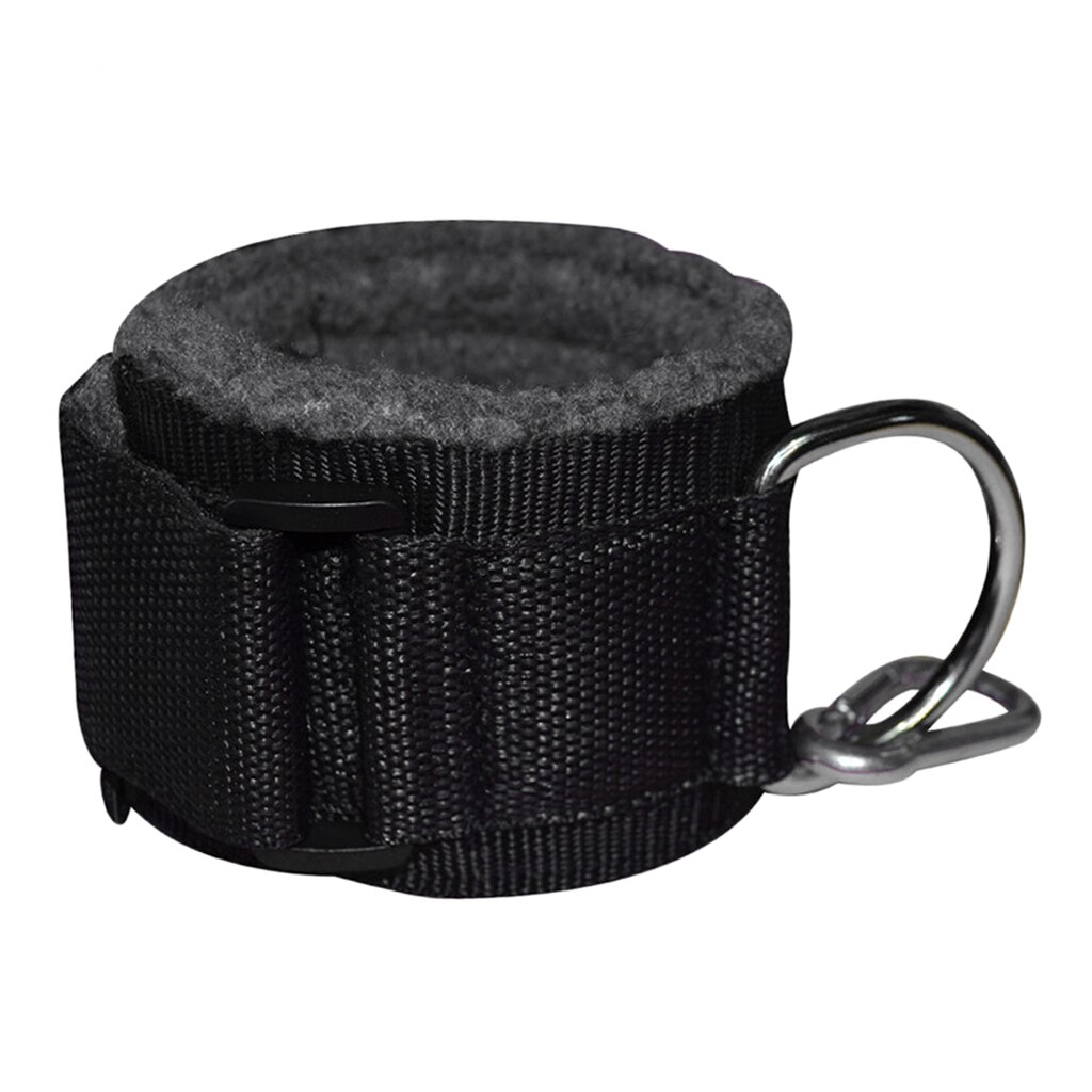 Correa de tobillo acolchada para ejercicio físico, brazalete para glúteos, extensiones de piernas