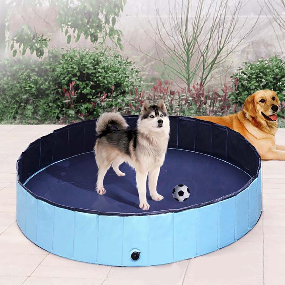Faltbare Haustier Heimat Garten Schlecht Schwimmbecken Welpen Katzen Hunde Reinigung bat Badewanne Badewanne Unterlegscheibe freundlicher Paddeln Schwimmbad