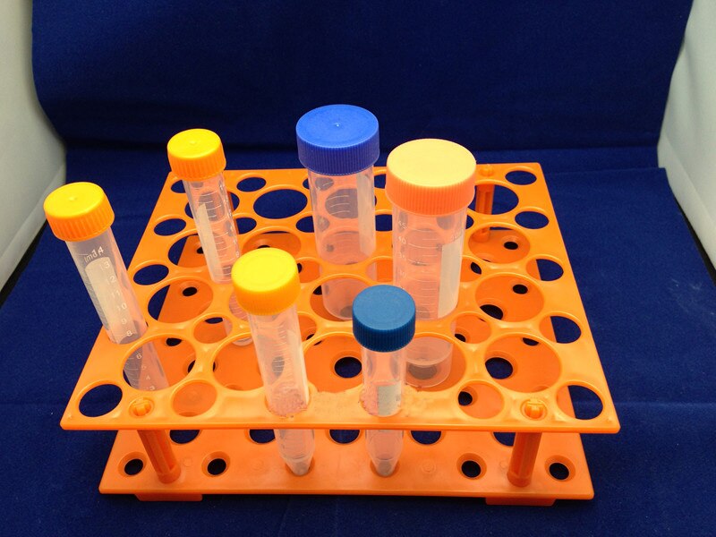 plastic detachable dual purpose 10/15/50ml centrifuge tube rack 17mm 30mm test tub stand