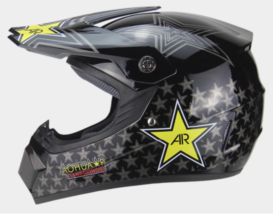 Mat Zwart Helm Kind Baby Latka Motocross Full Body Protect Armor Moto Helm Knie Elleboog Guard Hoofd protector Fietsen combin