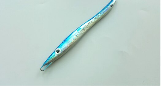 Funadaiko kalastus hauki jigi viehe meri 80g 110g 130g 150g keinotekoinen kalastus metalli paras viehe kalasyötit hauen vieheet: Sininen laser / 80g
