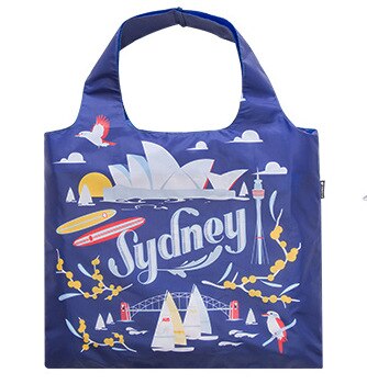 Women Shoulder Cloth Pouch Eco Friendly Shopping Bags Waterproof Travel Reusable Handbag Foldable Grocery Bulk Storage: D