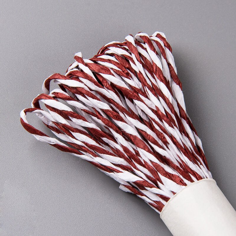 1 bundle 10 meters Natural Lafite Straw Rope String 2mm Rustic Wrap Packaging Line Wedding Decoration: 11