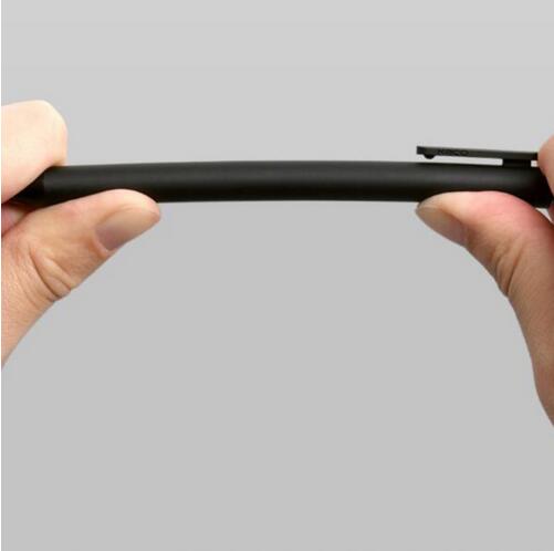 10 stk/pakke xiaomi pen kaco tegn pen 0.5mm , skrivelængde 400m ,  sort abs plast glat blæk til studerende/kontormedarbejder