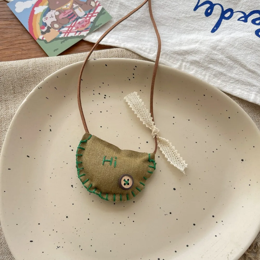 zur Seite fahren Kette Zubehör Stoff freundlicher Halskette Hase Pilz niedlichen Ebene Anhänger Schlüsselband Stoff Kawaii hängende Ornamente: Blau zink
