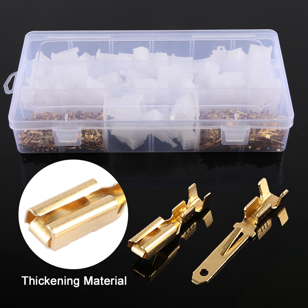 380PCS 2/3/4/6 pin Sumitomo 2.8mm Series Male Female Wire Harness Motorcycle Automotive Cable Connector