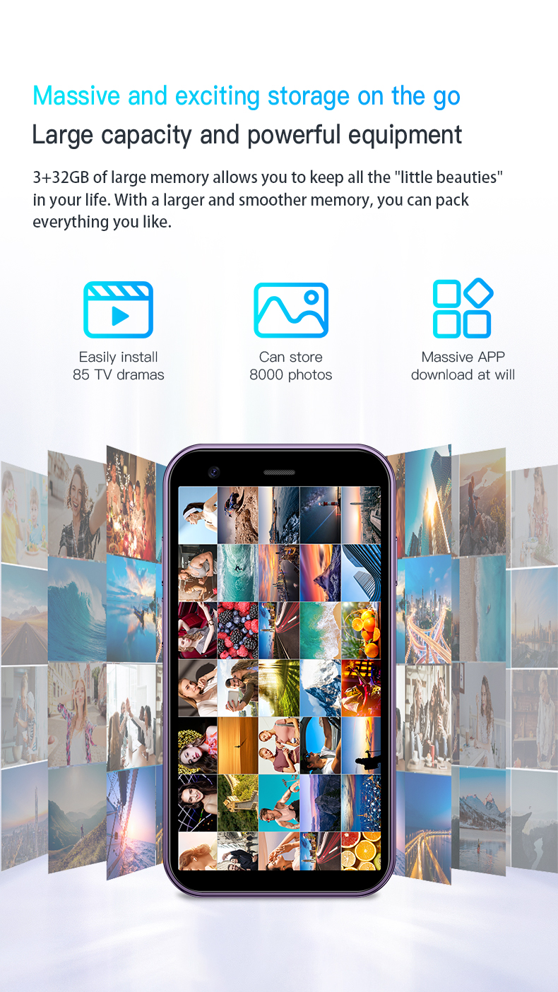 Mini 24 3g smartphone: ultrakompaktes  , 3.0- -zoll-Android-praktisch , 3+32gb,  -sim-funktion, google-unterstützung und einem kompakten Entwurf.