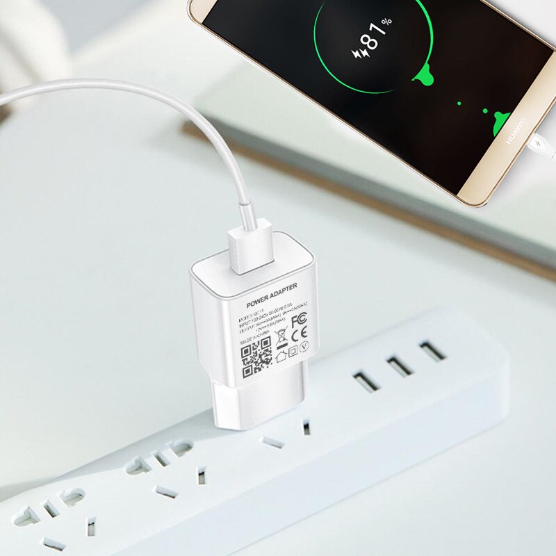 USB Fast Charger Quick Charge 3.0 Universal Wall Mobile Phone Chargers for Huawei Honor 10X 9X 30 20 P Smart X10 9A 9C