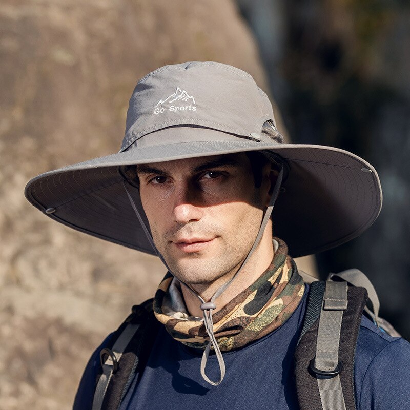 Novedad verano , gorras de senderismo Unisex para exterior, deportes al aire libre, pesca, senderismo, sombrero, solapa para cuello y rostro con protección Uv, gorra de Sol para hombre