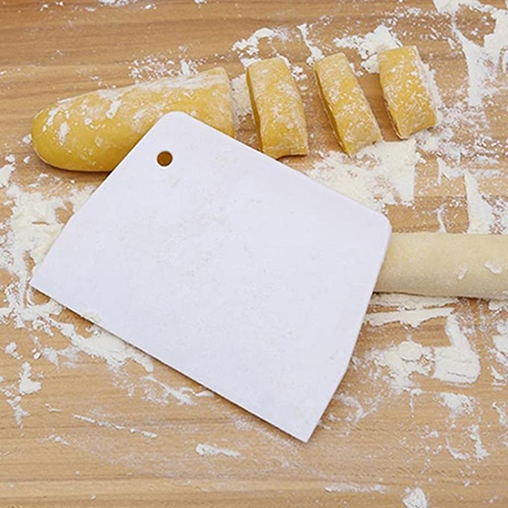 Espátula de pasteles de plástico, cortadores facetados, herramienta de cocina y hogar, Sección de pastelería, herramientas de cocción y cuchillos, espátulas con borde liso, cortadores