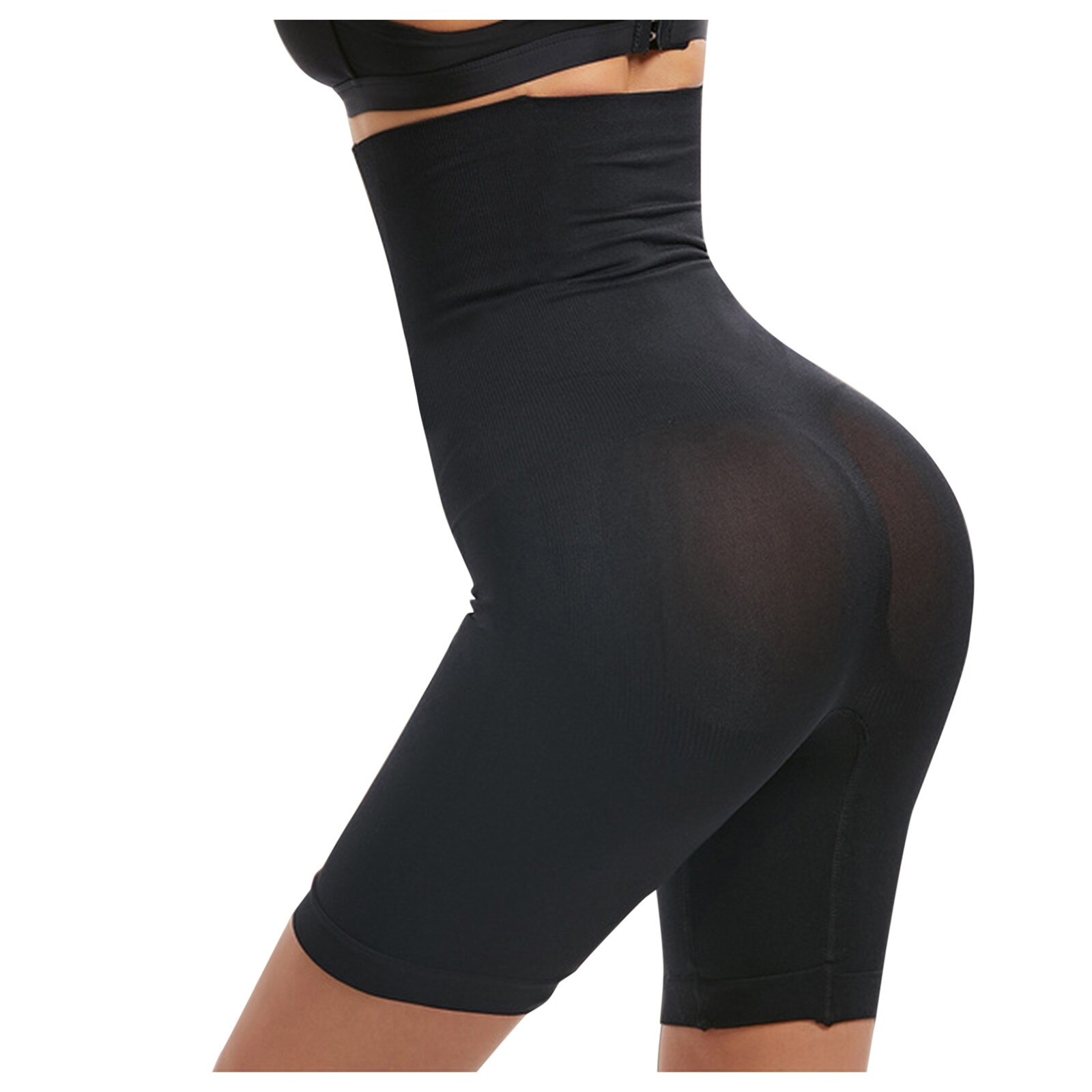 Sheath Abdomen Seamless Bodysuit Woman High-Waist Shaping Shorts Elastic Weight Loss Body Shaper Hip Lift Shapewear Women: B / XXL