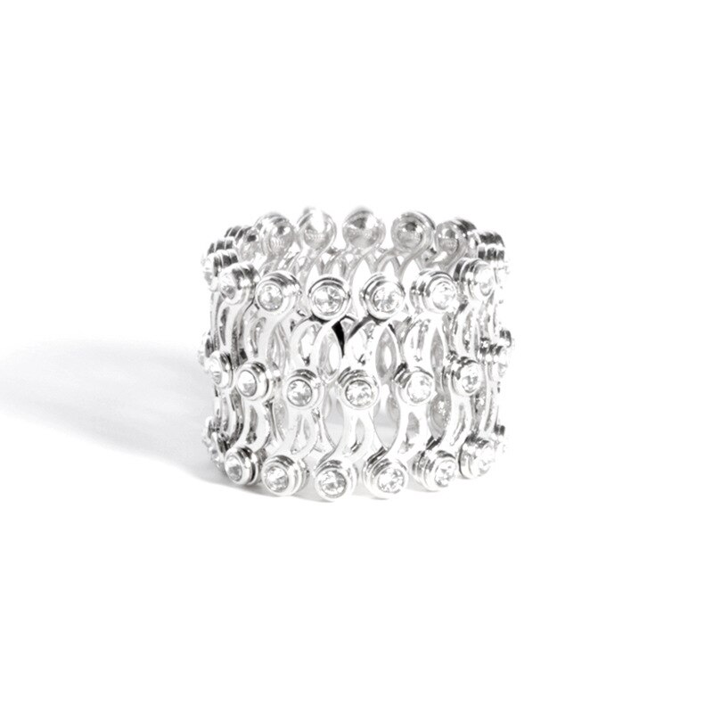 Wonderlife 2 i 1 magi ringe armbånd teleskopiske ringetone bytt armbånd smykker kjæreste smykker: 4