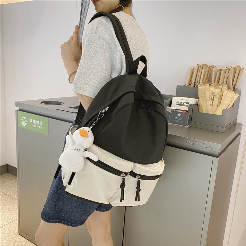 High School Rugzak Vrouwen Midden Schooltas Voor Tiener Meisjes Student Boekentas Casual Preppy Stijl 2022