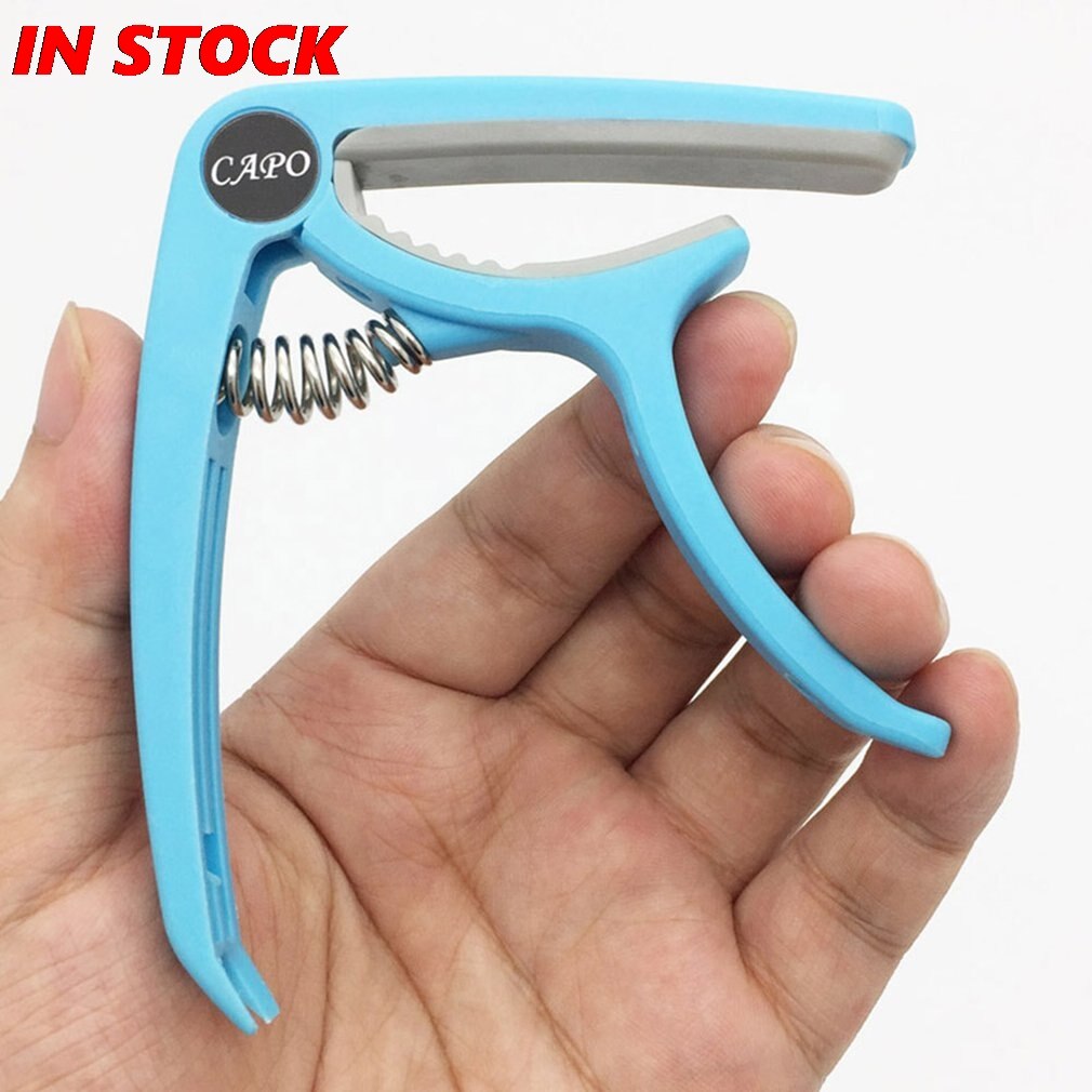 Plastic Gitaar Capo Voor 6 Snarige Akoestische Klassieke Elektrische Guitarra Tuning Klem Muziekinstrument Accessoires