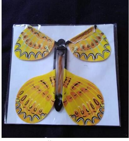 5 stk den magiske sommerfugl flyvende sommerfugl med kortlegetøj med tomme hænder solsommerfugl bryllup magiske rekvisitter magiske tricks