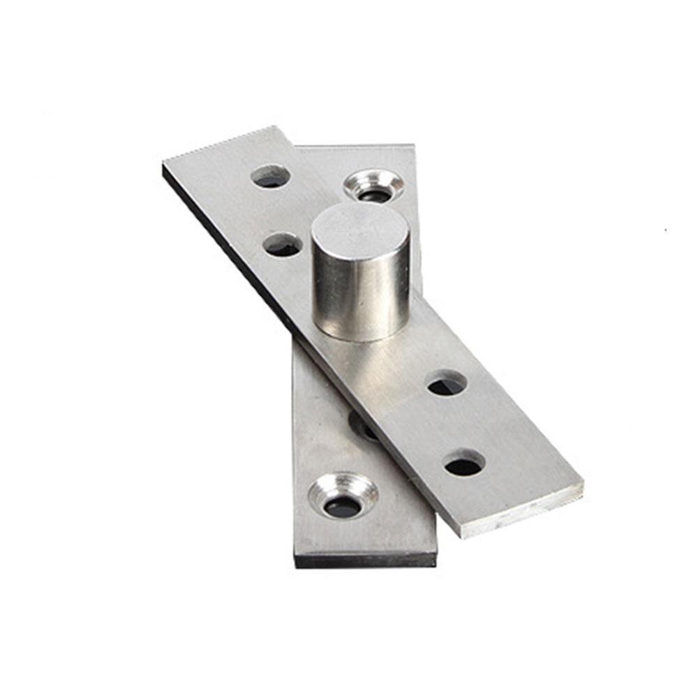 Charnière de porte pivotante en acier T8W3, 75mm, 360 degrés, accessoires de porte rotative en bois: Default Title