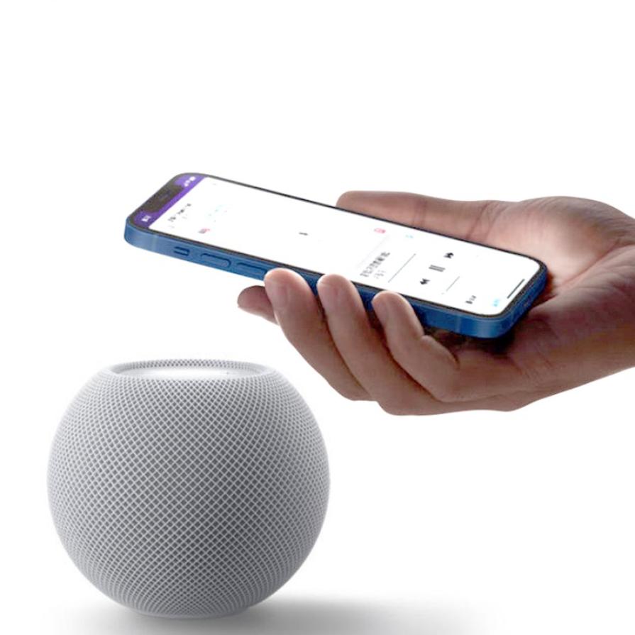 Mini altavoz inteligente portátil, compatible con Bluetooth, asistente de voz, Subwoofer, HIFI, graves profundos, estéreo, caja de sonido con cable tipo C