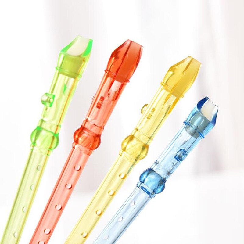 Jouets flûte transparente couleur bonbon | Jouet d'apprentissage préscolaire pour la maternelle, pour enfants, fabricant de bruit, fournitures pour fête d'halloween