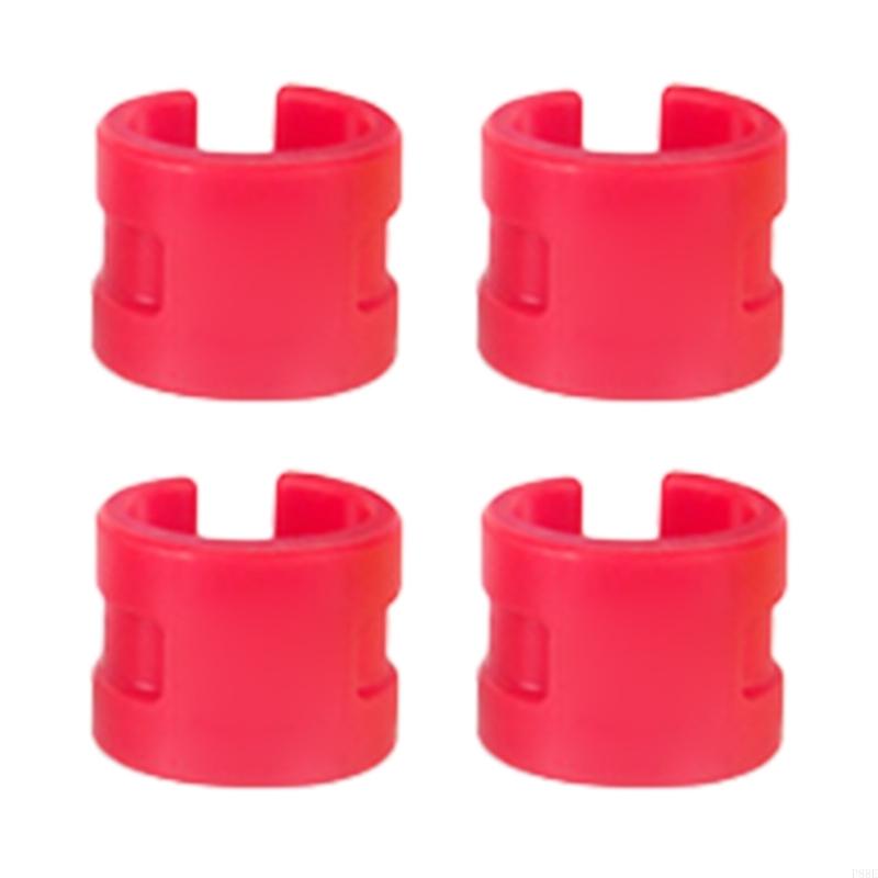 P88E 4 pezzi protezione fodero orizzontale per biciclette protezione telaio bici protezione pad protezioni in gomma anelli