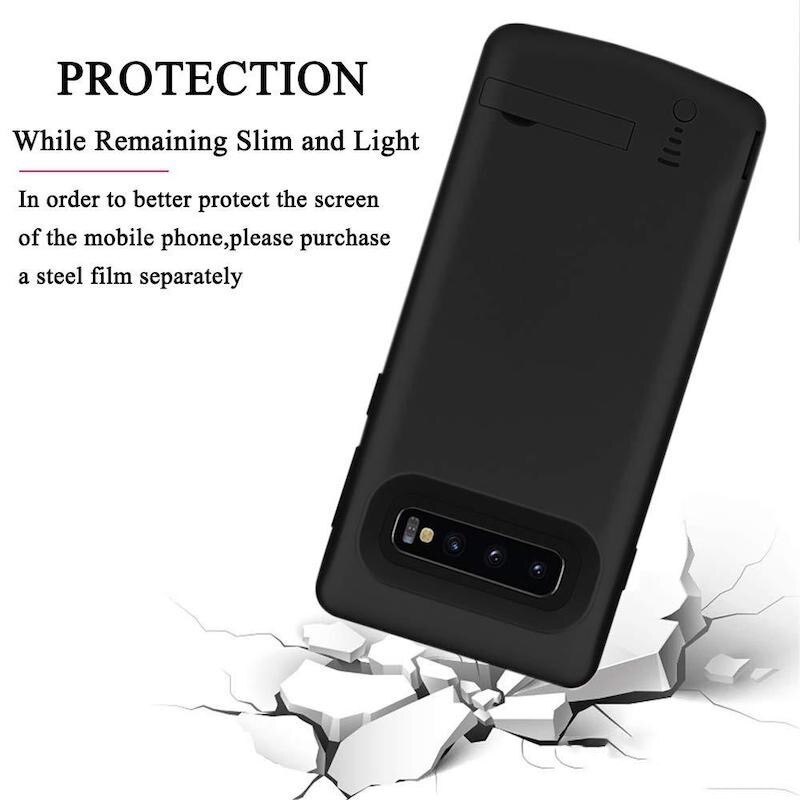 6500mAh Backup Phone Battery Power Case For Samsung Galaxy S10 5G Portable Power Bank Cover For Samsung S10 5G Battery Charger
