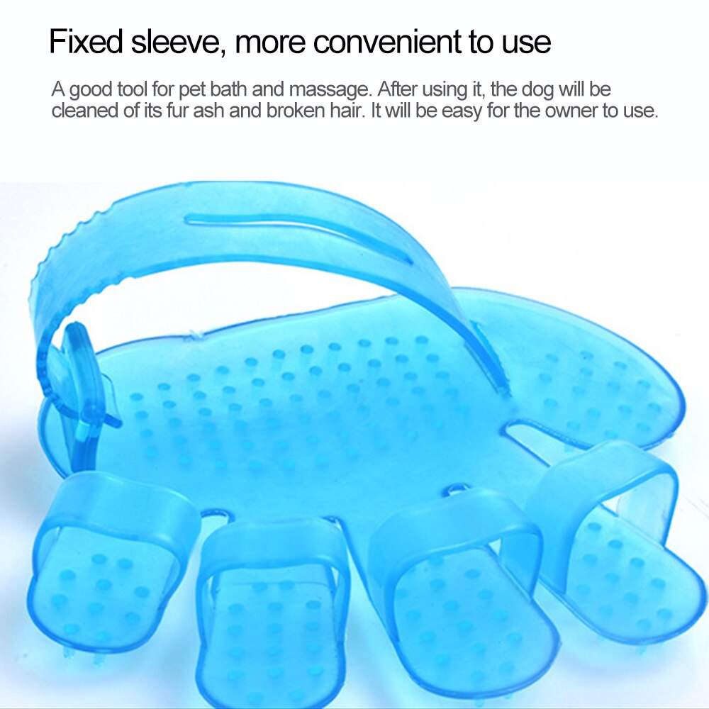 Pet Hond Schoonmaken Handschoenen Kat Honden Baden Massage Handschoenen Schoonheid Douche Handschoenen Kat Haar Grooming Hond Accessoires Pet Supplies