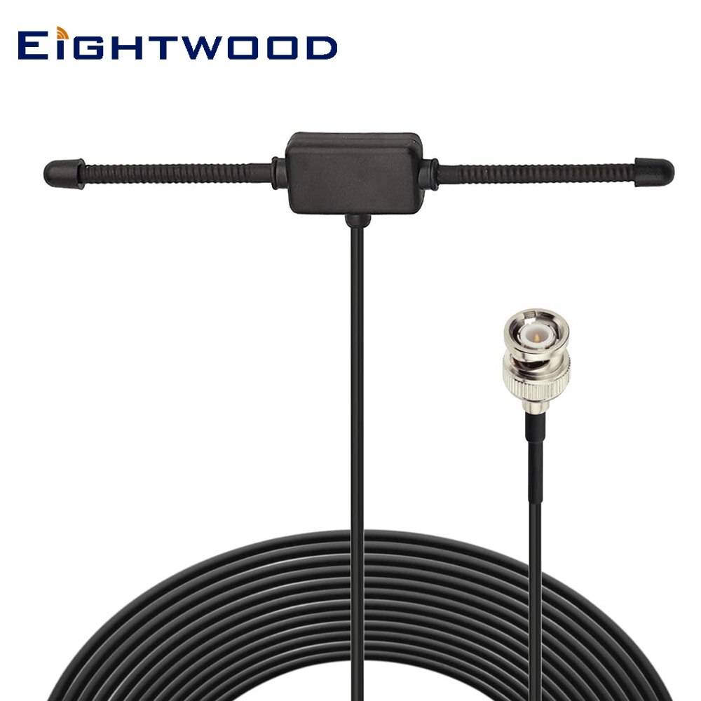 Eightwood Car Police Scanner Antenna Ham Amateur Radio Mobile Scanner BNC Aerial for Bearcat Whistler Radio Shack Radio Scanner