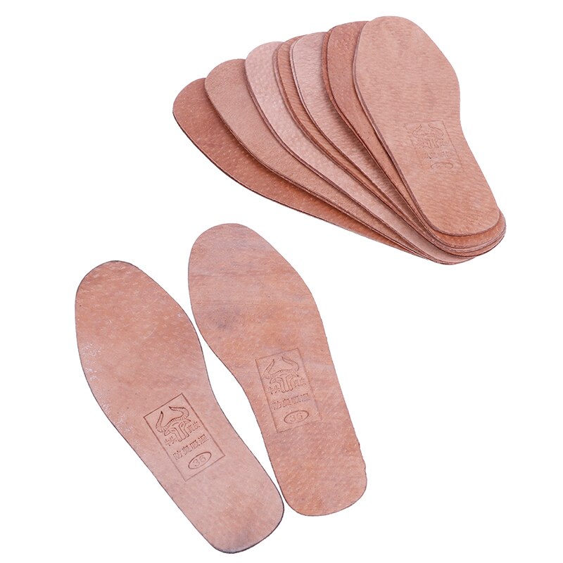 Plantillas de cuero transpirable para hombre y mujer, zapatos desodorantes ultrafinos, oferta, 36-42, 1 par Herramientas para calzado de acampada y deportes al aire libre