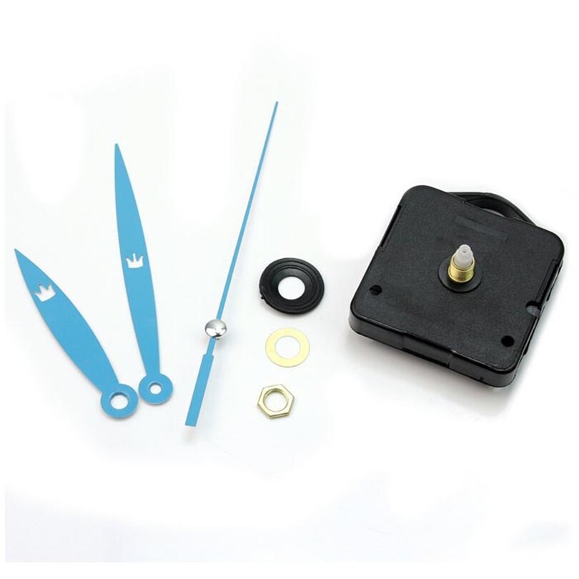 1 set stille kwarts wandklok beweging mechanisme wijzers diy klokken wijzers reparatie gereedschap onderdelen reparatie vervanging