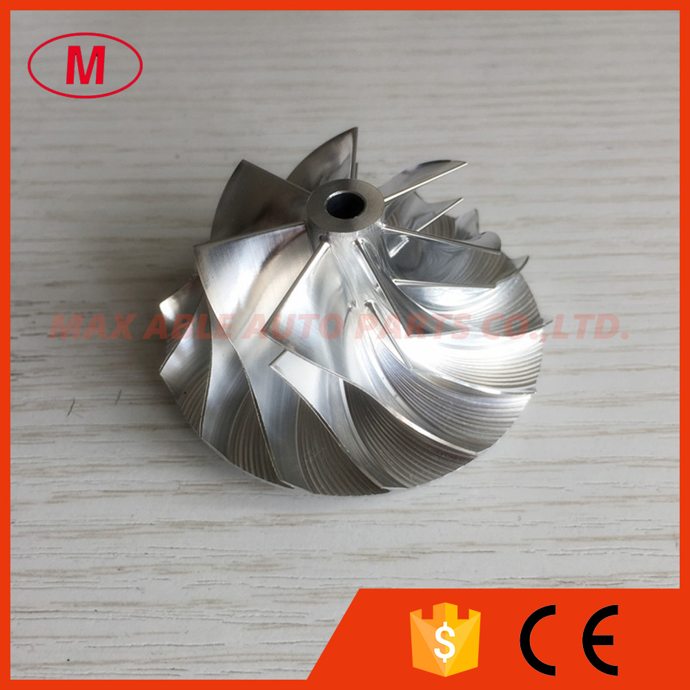 RHF5 7+7 blades 42.00/59.00mm turbo aluminum 2024/Billet/milling compressor wheel