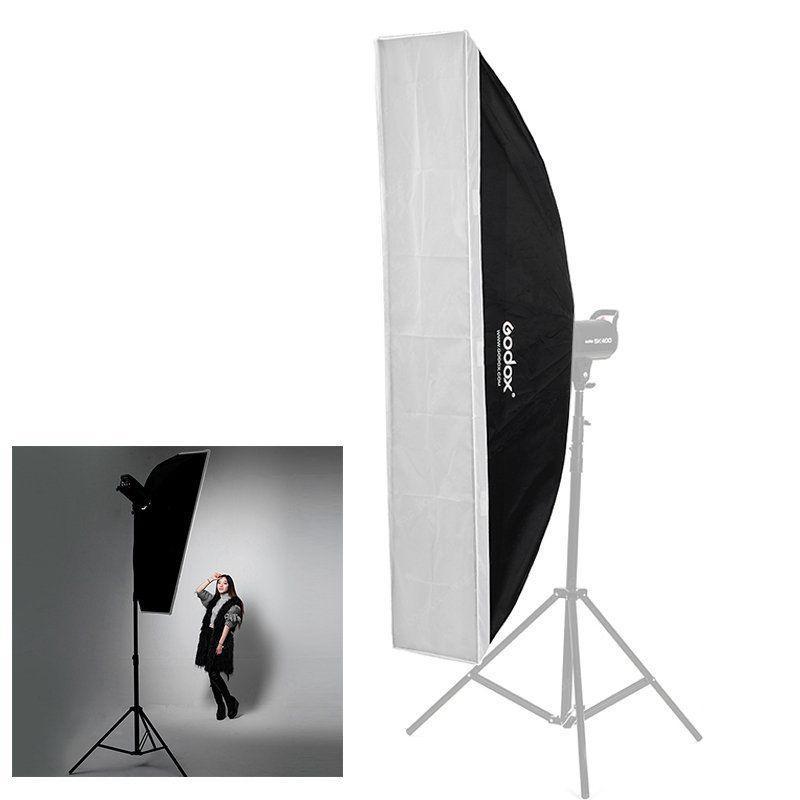 Beesclover Rooster Ring Adapter Godox 22X90Cm Rechthoek Bowens Mount Strip Softbox + Grid Voor Studio Strobe Flash softbox R57