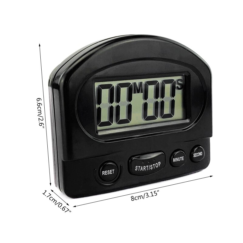 Kitchen Timer Digital Timers for Cooking Magnetic Count Up or Countdown Timer Clock with Large LCD Display&amp; Loud Alarm