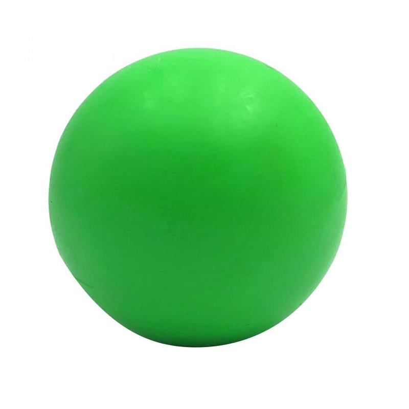 Bola de masaje TPE, pelota de Yoga para relajación muscular, Bola de ejercicio, pelota para la Fascia, masaje deportivo para aliviar el dolor, acupresión O8L8: green