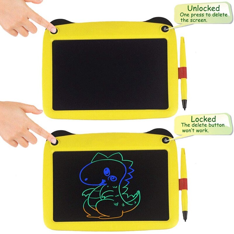 Colorful Screen 9 Inch Electronic Writing Board Doodle Board-Best for Kids