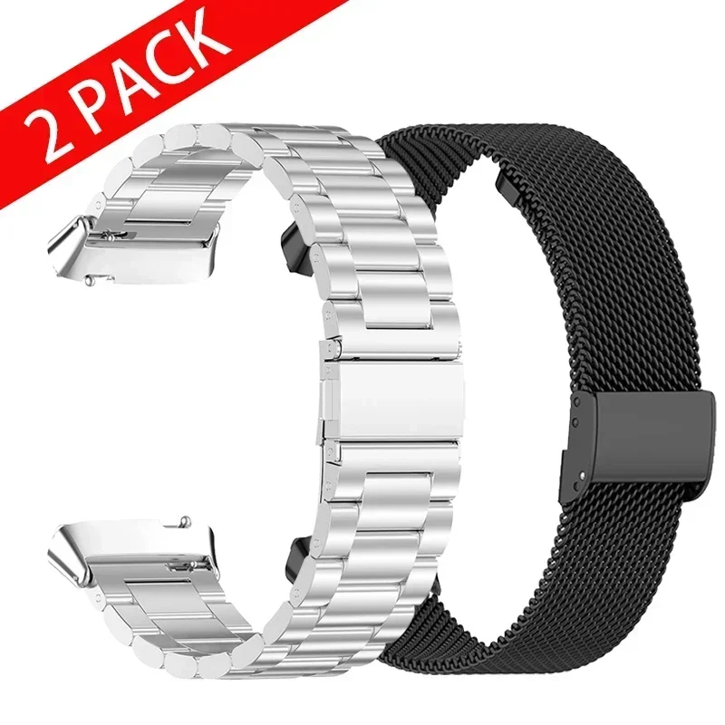 Correa de Metal sin huecos para Redmi Watch 3, pulsera activa de acero inoxidable para Xiaomi Redmi Watch 3 Lite