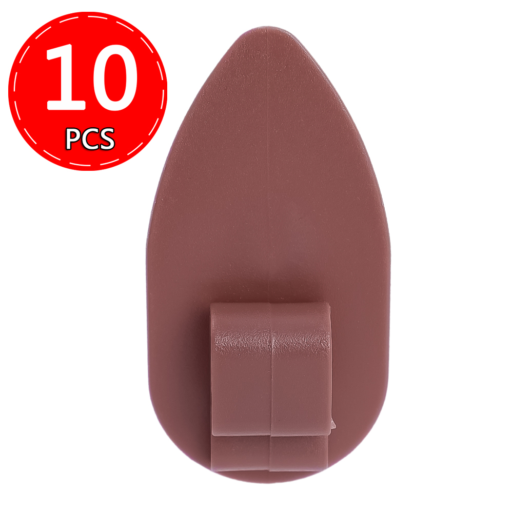 Clips de fixation pour tapis de voiture, amovibles, antidérapants, poignées de fixation pour tapis automobile, pinces de fixation, retenue: green