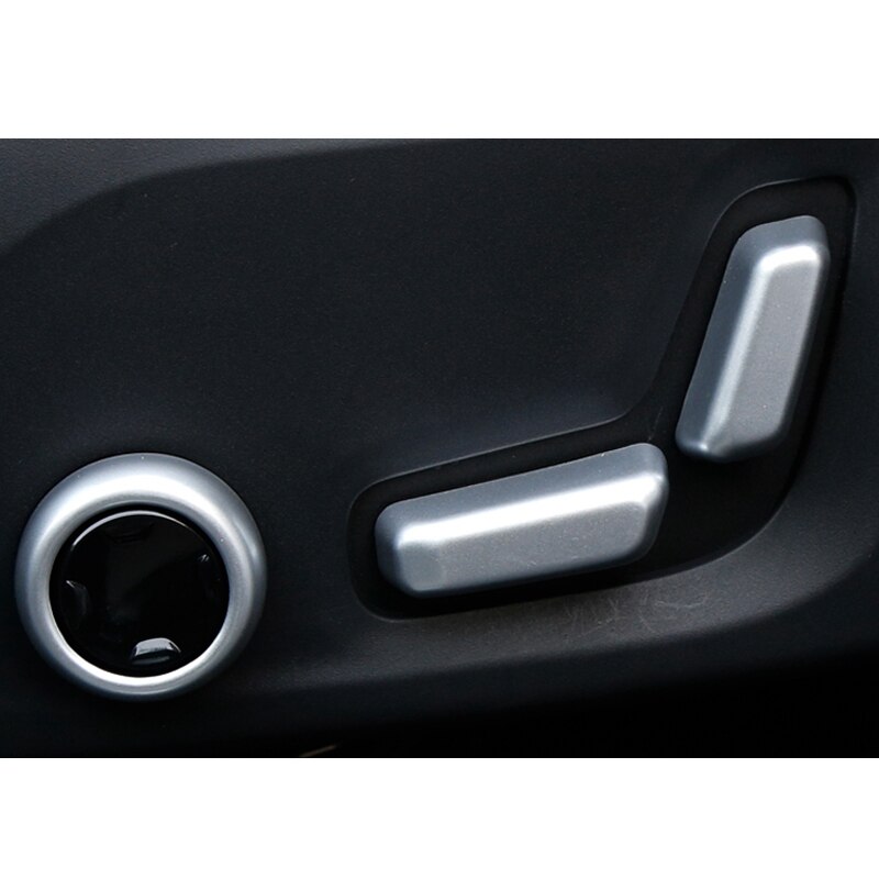 6 sztuk akcesoria Abs wnętrza samochodu regulacja siedziska osłona przycisku dla Volvo Xc60 2018-2019/Xc90 2015-2018