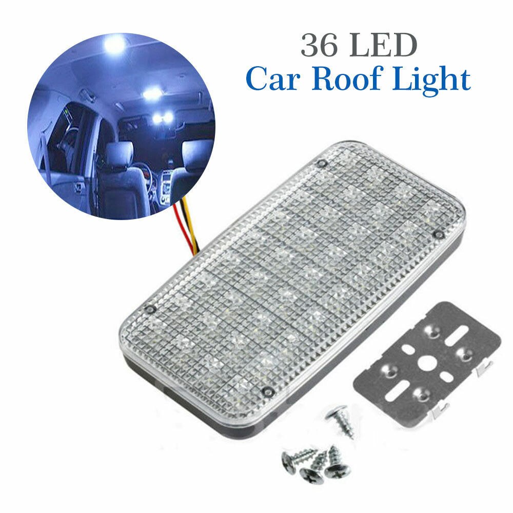 Universal 36 led bil tag 3 switch lys indvendig tag lys efter markedet lys 12v