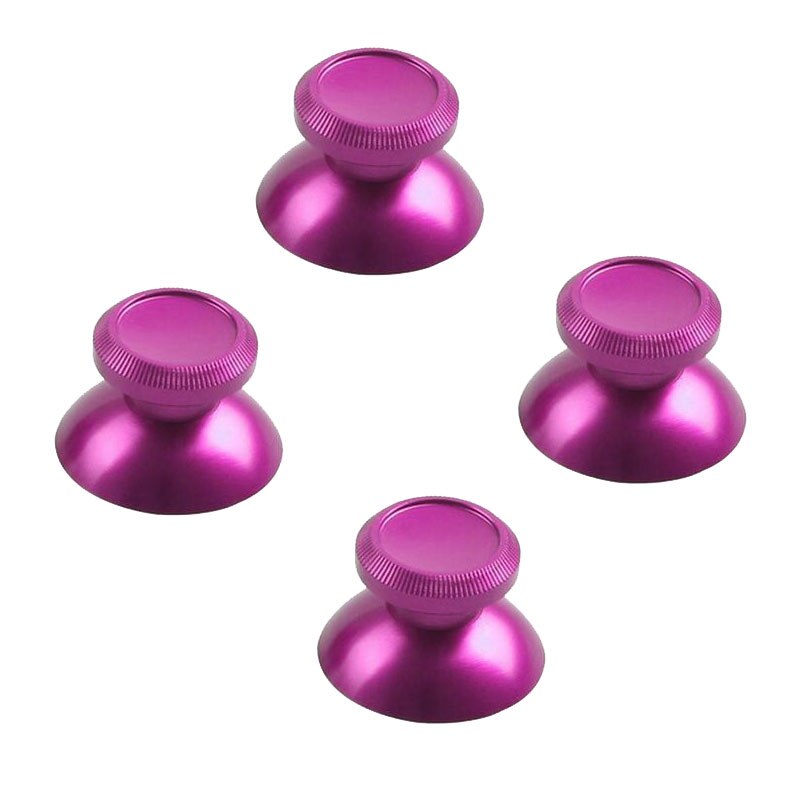 Aluminium Metalen 3D Analoge Joystick Thumb Stick Grips Caps Vervanging Reparatie Voor Playstation 4 PS4 Xbox One Gamepad Controller: Rose