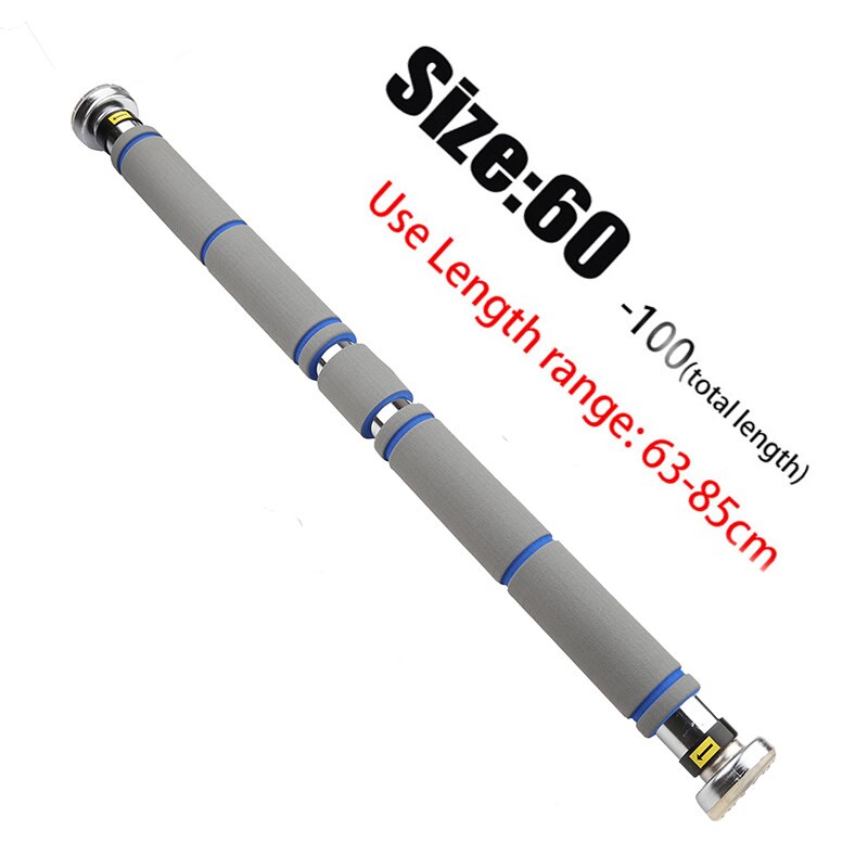 Barras horizontales de colgar en la puerta para deporte en casa, banda de resistencia y tubo ajustables para gimnasia en el hogar, para entrenamiento deportivo y abdominales y dominadas hacia arriba