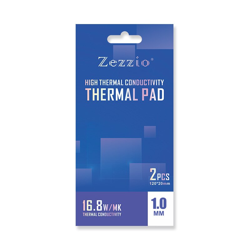 Richer-R 10 x Thermal Pad GPU CPU Kühler, 10 Stücke 20 x 20mm Kupfer